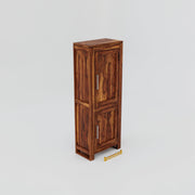Solid Wood Wardrobe for Bedroom in Honey Finish