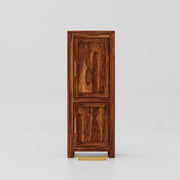Solid Wood Wardrobe for Bedroom in Honey Finish