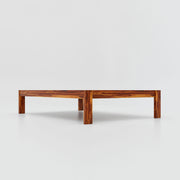 Wooden Single Bed without Storage for Bedroom & Hall