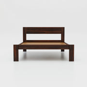 Solid Wood Single Bed for Bedroom & Hall In Provincial Finish