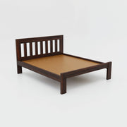 Solid Wooden Single Bed with Elegant Design for Bedroom Furniture