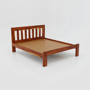 Solid Wooden Single Bed with Elegant Design for Bedroom Furniture