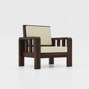 Solid Wood Single Seater Sofa for Living Room Home