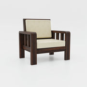 Solid Wood Single Seater Sofa for Living Room Home