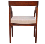 Wooden Armchair with Cushions for Home