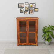 Premium Wooden Bookshelf With 2 Door for Living Room