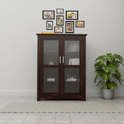 Premium Wooden Bookshelf With 2 Door for Living Room