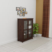 Premium Wooden Bookshelf With 2 Door for Living Room