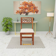 Modern Wooden 4 Seater Dining Table Set