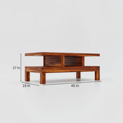 Solid Wood Center Coffee Table for Living Room