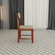 Sheesham Wood 4 Seater Dining Table Set for Home and Kitchen, Cane Furniture, Dining Set