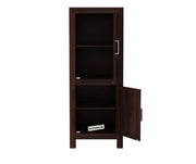 Wooden Wardrobe for Bedroom in Walnut Finish