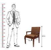 Mango Wood 4 Seater Dining Table Set for Dining Room (Walnut Finish)