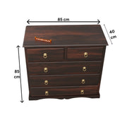 Solid Wood Chest of Drawer for Living Storage