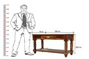 Solid Wood Console table With 1 drawer for Living Room