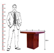 Solid Wood Dining Table 2 Seater for Dining Room