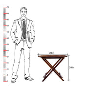 Wooden Folding Coffee Table for Living Room