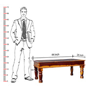 Wooden 5 Seater Sofa Set for Living Room