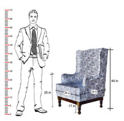 Wooden Single Seater Sofa for Living Room & Home