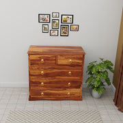 Solid Wood Chest of Drawer for Living Storage