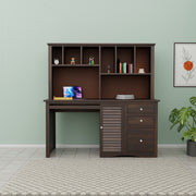 Sheesham Wood Study Table for Students Writing Table, Computer Desk for Office, Home and Living Room with Storage
