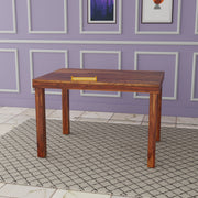 Modern Wooden 4 Seater Dining Table Set