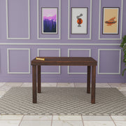 Modern Wooden 4 Seater Dining Table Set