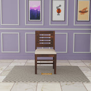 Modern Wooden 4 Seater Dining Table Set